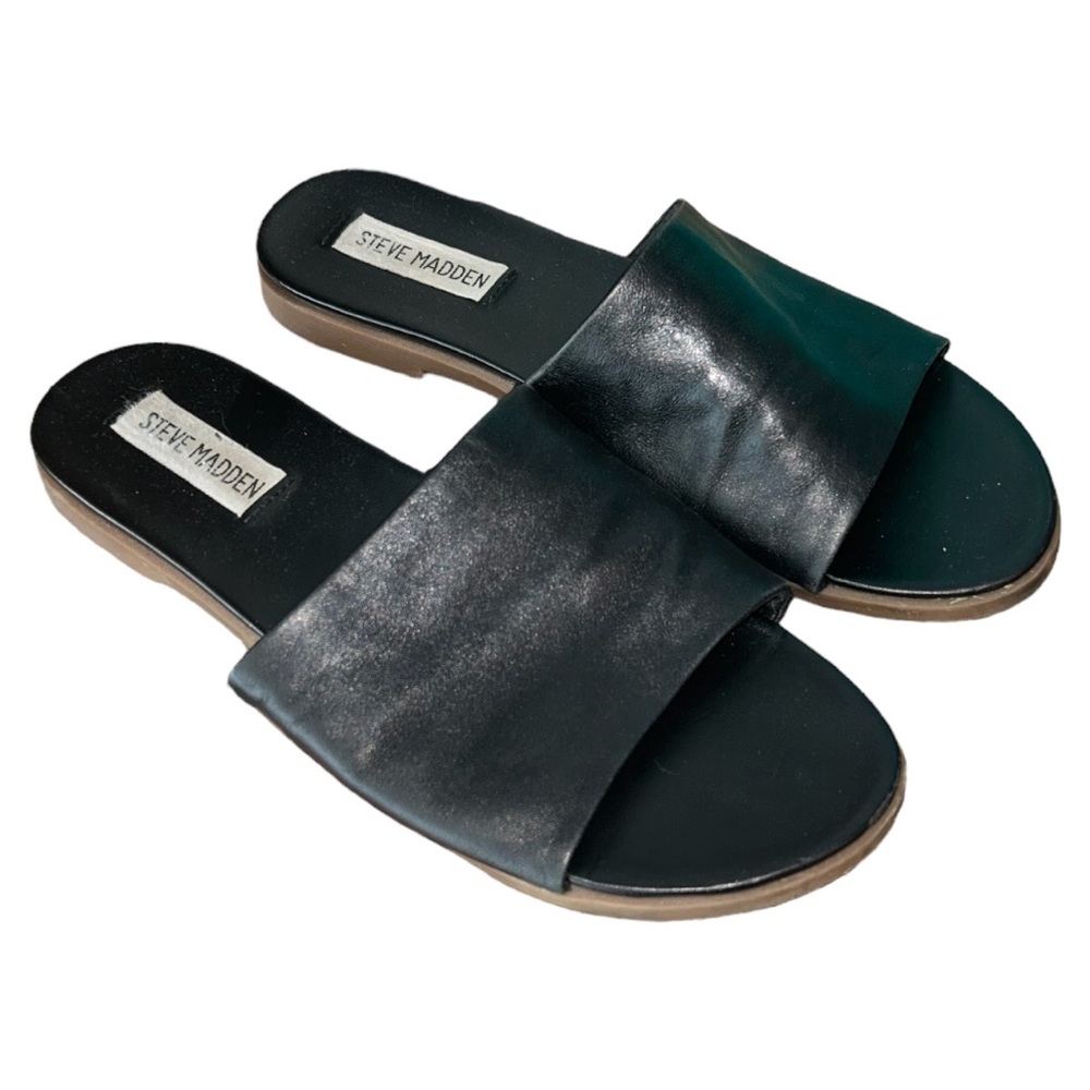 Steve Madden Vegan Leather Slide Sandal